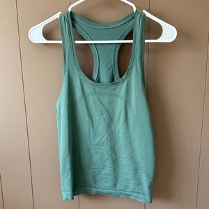 Lululemon Swiftly Green Racerback Tank Top